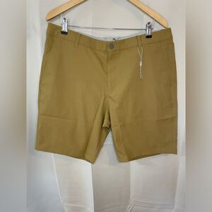 Puma Brown Mens Size 38 Tech/Performance/Golf Shorts